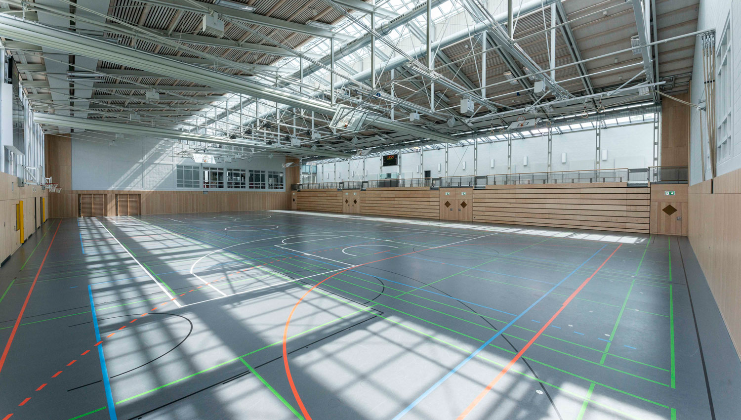 ssp Planung - Sanierung Sportzentrum Unterföhring (Bestand) 